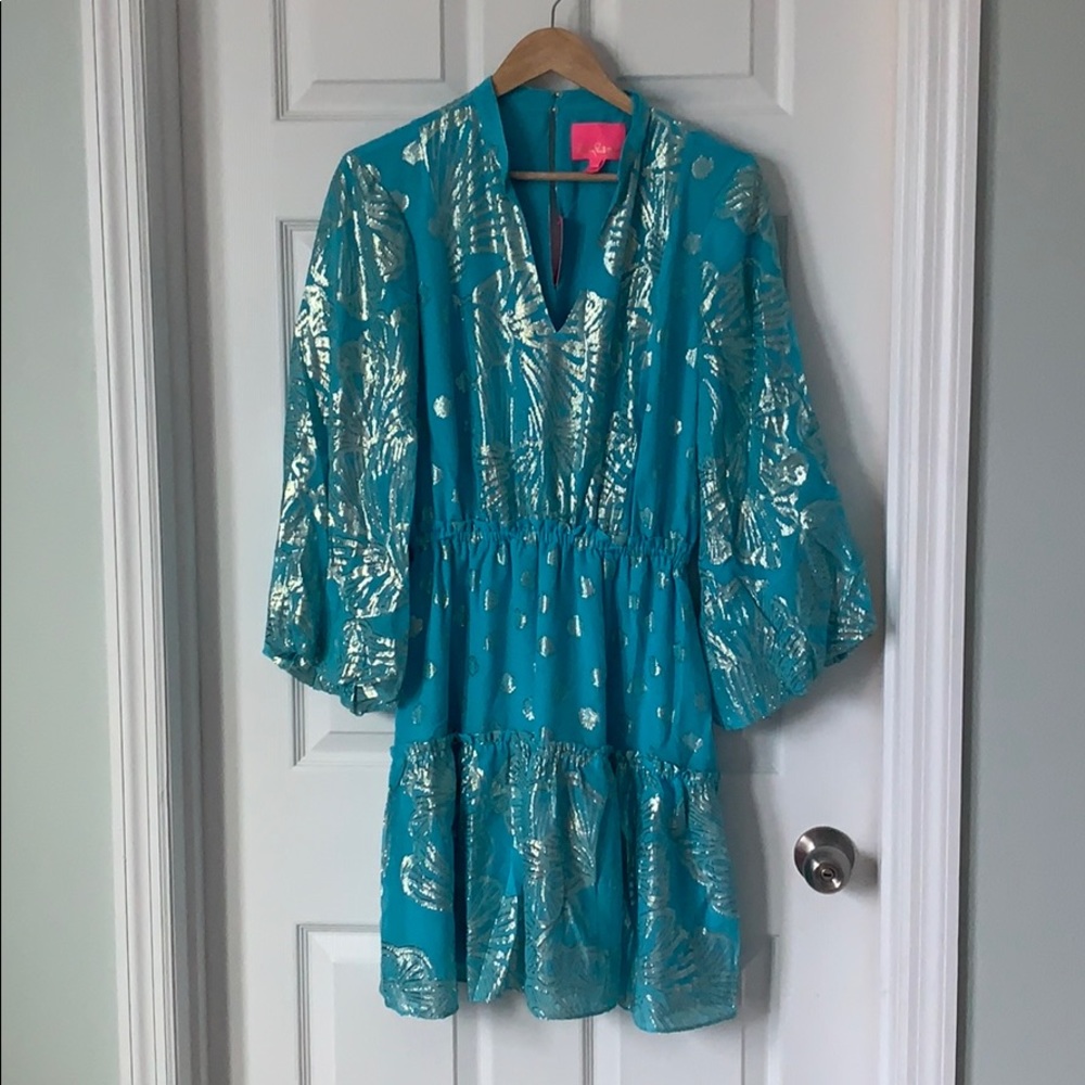 Lilly Pulitzer Joella Silk Dress Size 8 NWT